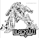 Transformers coloring page