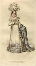 1820 Lady Worsley's court dress La Belle Assemblée for July ...