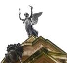 temple topped by an angel. - via Daymix