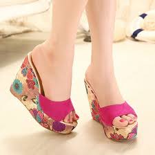 New 2014 Summer Beach flip flops women Slippers women Platform ...