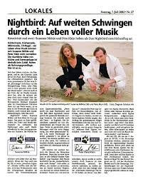 Official Webside from Night Bird:::Susanne Möhle:::Pete Klein ...