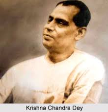Krishna Chandra Dey, Indian Singer - K%20C%20Dey