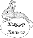 Easter Bunny coloring page