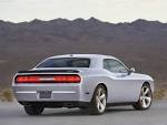 Dodge Challenger SRT8 Silver wallpaper   09 of 16 Rear Angle MY