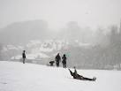 hit by heavy snow falls. - via Daymix