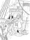 Pirates of the Caribbean coloring page