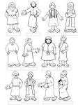 The Twelve Apostles coloring pages