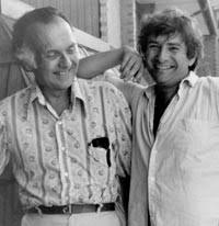 Robert Duncan and Larry Fagin, Boulder, CO, circa 1980. Photo courtesy Larry Fagin. - duncan-fagin