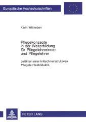 socialnet - Rezensionen - Karin Wittneben: Pflegekonzepte in der ...