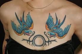 chest tattoos for women