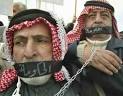 They are demonstrating in Jordan against government repression.