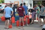 The aftermath of brutal Cyclone Marcia: Residents in Queensland.