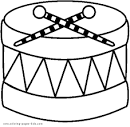 Music coloring page