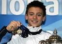 Champion: Tom Daley with the British diving title - daley0601_468x337