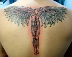 Angel Fantasy Tattoo Design sexy