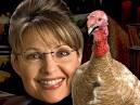Sarah Palin makes Thanksgiving dinner in a very special way.