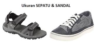 Tabel Daftar Ukuran Kaki untuk Sepatu dan Sandal | Kusnendar