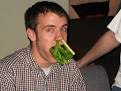 eating celery