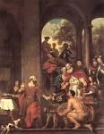 Curius Dentatus Preferring Turnips to Gold by Govert Teunisz ...