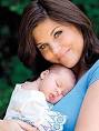 Thiessen gave birth to a