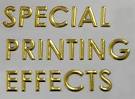 Custom Printing Services - Die Cutting Embossing and Foil Stamping
