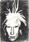 Andy Warhol Drawing - Andy Warhol Fine Art Print - Michael Morgan - andy-warhol-michael-morgan