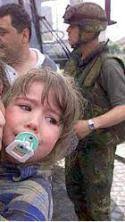 El hijo de Mirjana Jokic en el inicio de la evacuación - 5984