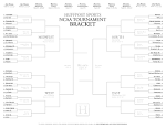 NCAA Tournament Bracket 2013: PRINTABLE March Madness Match-