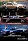 1979 Lincoln Versailles Vintage Print Ad