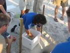Biologist gently digs a dent - via Daymix