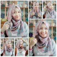 30 Cara Memakai Jilbab Segi Empat Terbaru - Remaja Update