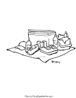 Lunch coloring page