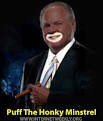 IWR Cartoon - Puff The Honky Minstrel, Rush Pigboy Limbaugh, Cartoons