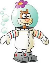 sandy cheeks coloring page