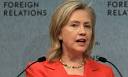 ... is ripe' for Middle East peace. Photograph: Mark Wilson/Getty Images - Hillary-Clinton-006