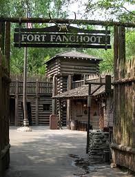 The Island also serves as the base for Fort Fanghoot, a traditional wild-west fort constructed from traditional Florida swamp logs. - fort