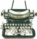 The Correspondent typewriter - Correspondent Schreibmaschine