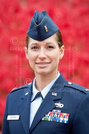 Bryant University senior Amy Newkirk, a second lieutenant in the Air Force, is seen Friday, Nov 11, 2011 on the Smithfield, R.I. campus. - 20111111VA-BRYANT-AMY-NEWKIRK-PORTRAIT-1449