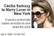 Cecilia Sarkozy – News Stories About Cecilia Sarkozy - Page 1 | Newser - cecilia-sarkozy-to-marry-lover-in-new-york