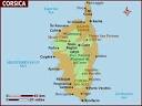 Map of Corsica