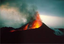 Volcanes más importantes de la isla.