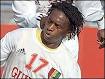 Guinea's Morlaye Soumah. Soumah won his first cap in 1988 - _39844261_soumah203