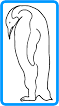 how to draw a pinquin