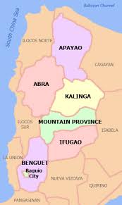 Cordillera Regional Map