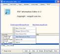 PDF Document Editor   Modify and edit PDF document summary and