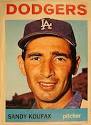 Noted southpaw Sandy Koufax,
