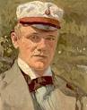 Albert Fischer malet som 20-årig af hans onkel, maleren Paul Fischer (1860 - =Albert_Fischer_1891-1956_1911
