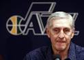 Utah Jazz coach Jerry Sloan