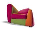 Asymmetrical Armchairs - 'Symbol' by Simone Micheli Can Be ...