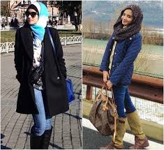 Cara Selebriti Bergaya dengan Skinny Jeans & Hijab Tanpa Terkesan ...